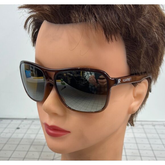 Vuarnet Other - Vuarnet Px 5003 Tortoise Shell Sunglasses Brown Gradient Mirror Lens France Unis